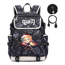 Anime Cartoon Usb Youth Student Backpack For Men And Women Leisure Backpack