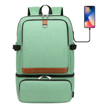 Printed Usb Youth Student School Bag Outdoor Picnic Insulation Bag Backpack