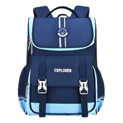 Student Backpack, Lightweight, Load Reducing, Spine Protecting, Large Capacity Backpack, Men's And Women's Backpack