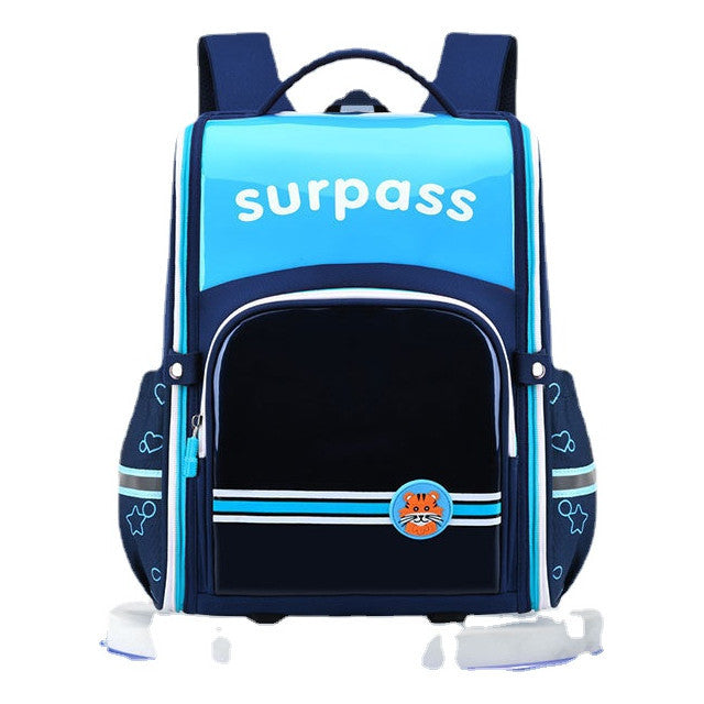 Backbone Protection, Weight Reduction, Breathable And Splash Proof Children's Backpack