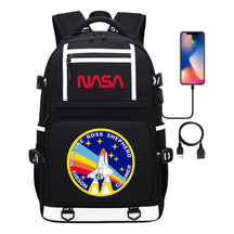 Printed Usb Youth School Bag Backpack Leisure Travel Backpack