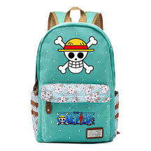 Anime Pirate Wang Lufei Printed Student School Bag Fragmented Flower Leisure Backpack