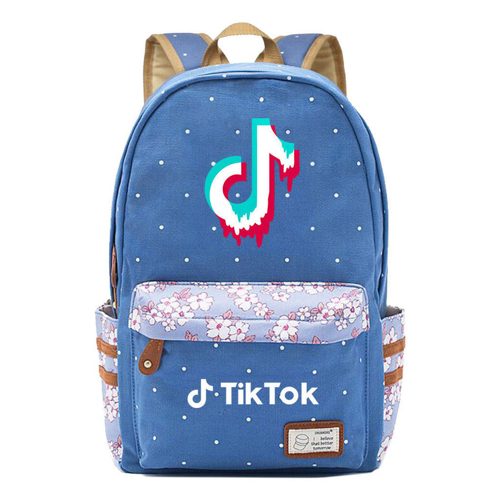 Short Video Student Backpack, Fashionable And Casual Backpack