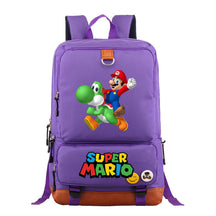 Super Mario Print Youth Student Backpack, Travel Bag, Men's And Women's Backpack