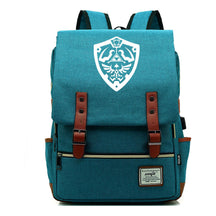 Game The Tear Seal Of The Kingdom Of Zelda Student Backpack Usb Men's And Women's Leisure Backpack