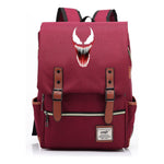 Printed Teenage Student Backpack For Men And Women With Casual Belt Buckle Classic Backpack