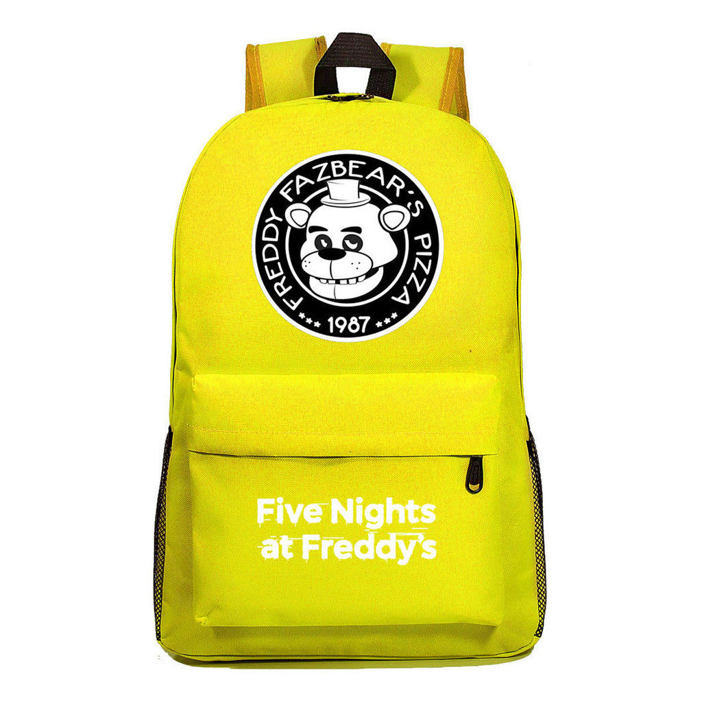 Fashion Toy Bear Game Fashion Starry Sky Youth Student Backpack Men's And Women's Leisure Backpack