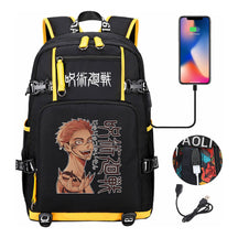 Printed Usb Youth Student Backpack For Men And Women's Leisure Large Capacity Travel Backpack