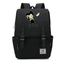 Printed Teenage Student Backpack For Men And Women With Casual Belt Buckle Classic Backpack