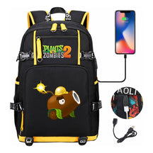 Printed Usb Youth Student Backpack For Men And Women's Leisure Travel Backpack