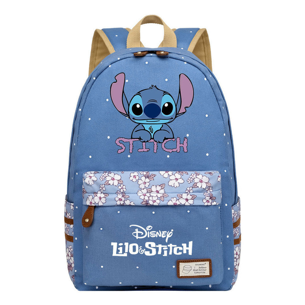 Printed Teenage Student Backpack For Men And Women's Leisure Backpack
