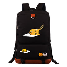 Cartoon Anime Lazy Egg Youth Student Backpack With Large Capacity Travel Bag For Boys And Girls Backpack