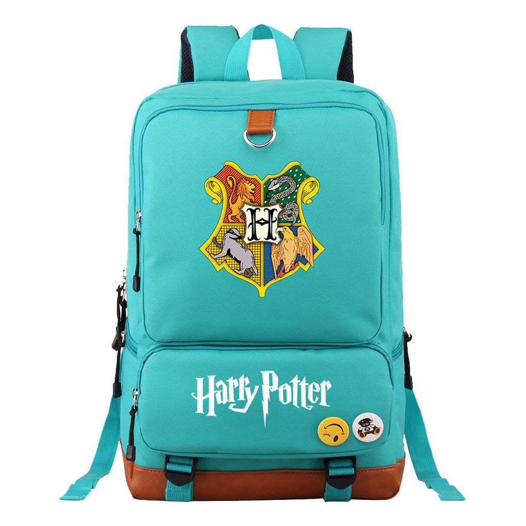 School Of Witchcraft And Wizardry Youth Student School Bag Large Capacity Travel Bag Men's And Women's Backpack