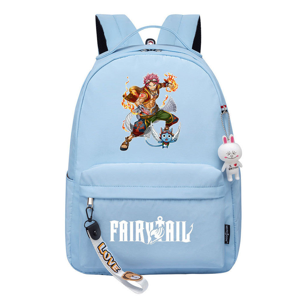 Printed Teenage Student Backpack Men And Women, Casual Bag Girls Backpack