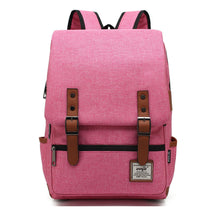 Printed Teenage Student Backpack For Men And Women With Casual Belt Buckle Classic Backpack