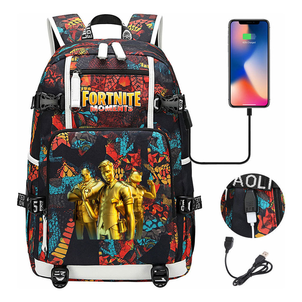 Usb Youth Student Backpack For Men And Women's Travel Backpacks