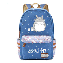 Printed Youth Student School Bag Fragmented Flower Leisure Backpack