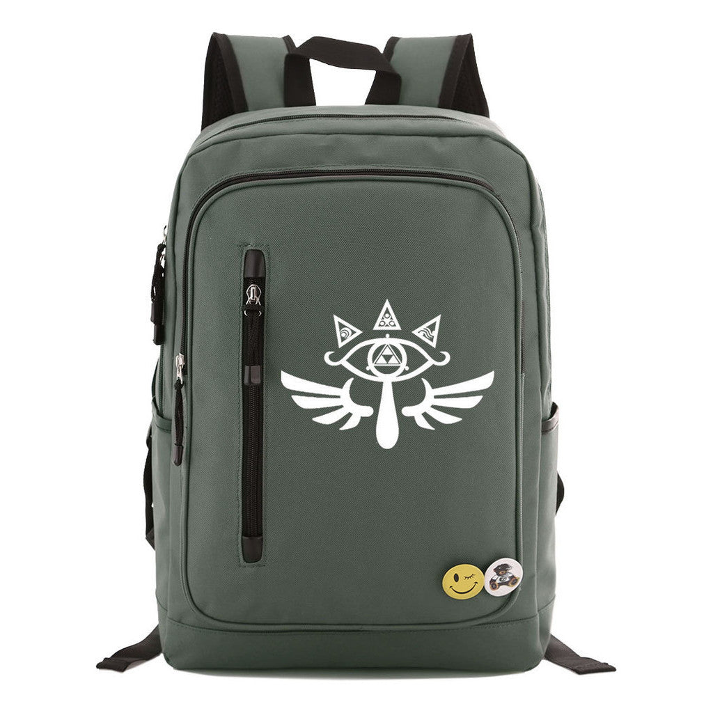 Game Zelda Kingdom Tears Print Youth Student Backpack Men's And Women's Leisure Travel Backpack
