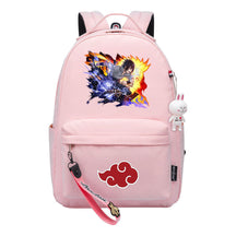 Naruto Printed Teenage Student Backpack, Casual Bag, Girl Backpack