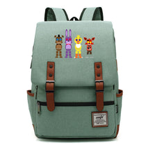 Toy Bear Game Printed Youth Student School Bag Casual Classic Backpack