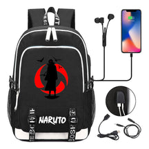 Naruto Student Backpack Usb Men's And Women's Casual Backpack