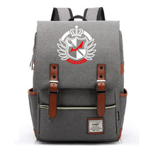 Printed Teenage Student Backpack For Men And Women With Casual Belt Buckle Classic Backpack
