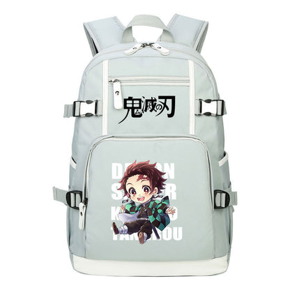 Anime Youth Student School Bag Men's And Women's Backpack Leisure Travel Backpack