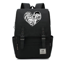 School Of Witchcraft And Wizardry Printed Youth Student School Bag Casual Belt Buckle Classic Backpack