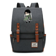 The Giant Of Manga Attack Printed Teenage Student Backpack For Men And Women With Casual Belt Buckle Classic Backpack 43*29*13.5cm