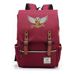 School Of Witchcraft And Wizardry Printed Student Backpack For Men And Women, Casual Belt Buckle, Classic Backpack 43*29*13.5cm