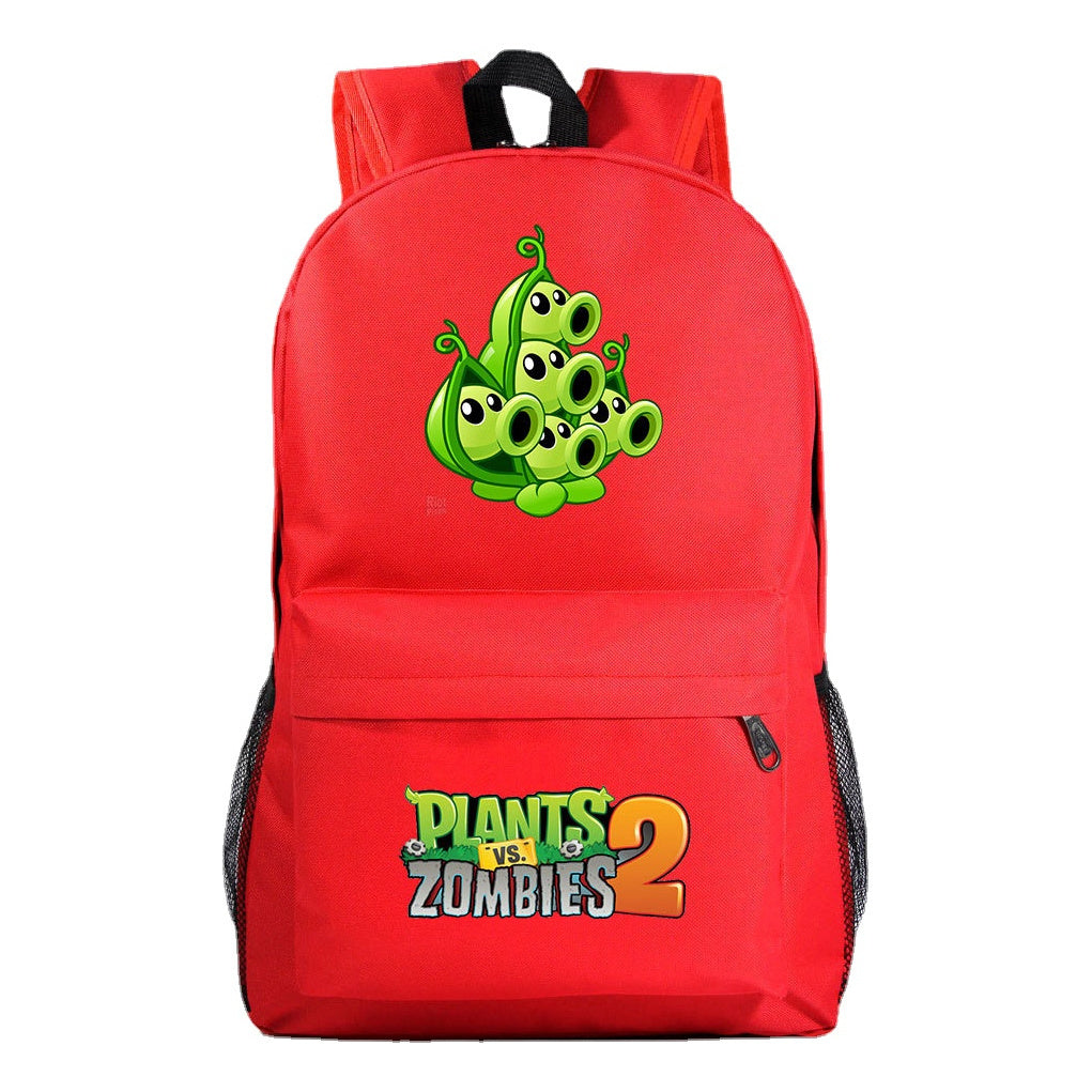 Plant Wars Game Youth student backpack leisure backpack