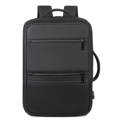 Business Backpack, Laptop Bag, Large Capacity Portable Travel Backpack, Waterproof Oxford Cloth Backpack