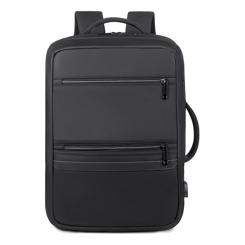 Business Backpack, Laptop Bag, Large Capacity Portable Travel Backpack, Waterproof Oxford Cloth Backpack