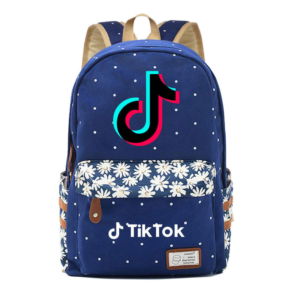Short Video Student Backpack, Fashionable And Casual Backpack