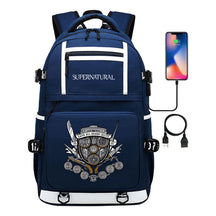 Evil Power Usb Youth Student School Bag Men's And Women's Backpack Leisure Travel Backpack