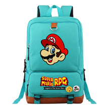 Super Mario Print Youth Student Backpack, Travel Bag, Men's And Women's Backpack