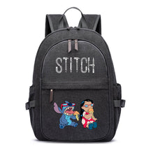Anime Star Baby Stitch Printed Youth Student Backpack For Men And Women With Casual Woven Straps Backpack