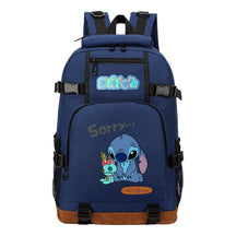 Anime Star Baby Stitch Printed Youth Backpack For Men And Women's Leisure Travel Backpack