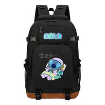 Anime Star Baby Stitch Printed Youth Backpack For Men And Women's Leisure Travel Backpack