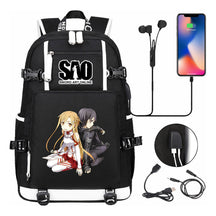 Sword God Domain Usb Youth Student Backpack For Men And Women's Leisure Travel Backpack