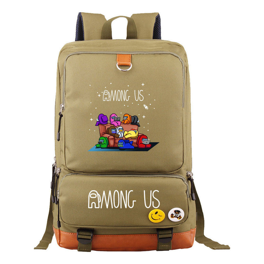 Youth Student Backpack, Large Capacity Travel Bag, Men's And Women's Backpack