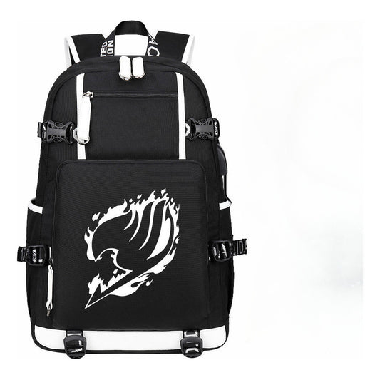 Usb Large Capacity Youth Student Backpack For Leisure Travel Backpack