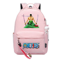 Cartoon Cartoon One Piece Luffy Schoolbag Leisure Bag Girls Backpack
