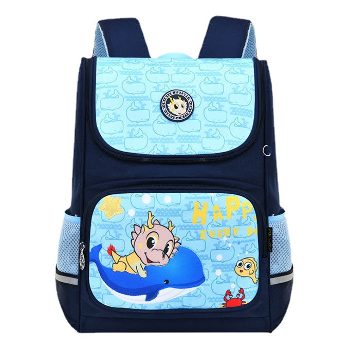 Reducing Load, Breathable And Splash Proof Student Backpack, Children's Backpack