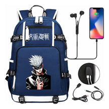 Printed Usb Youth Student Backpack Leisure Large Capacity Travel Backpack