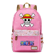 Anime Pirate Wang Lufei Printed Student School Bag Fragmented Flower Leisure Backpack