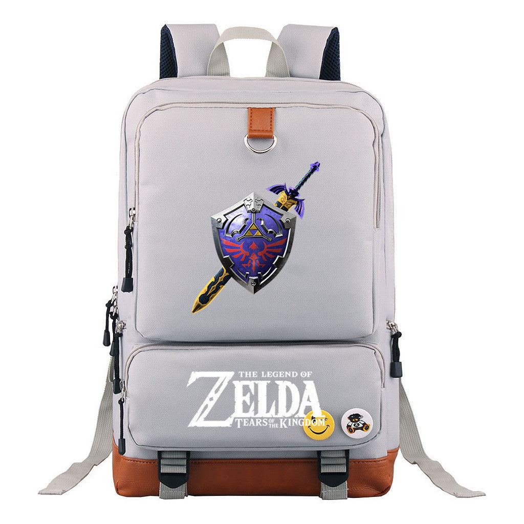 Printed Teen School Bag Travel Bag Backpacks