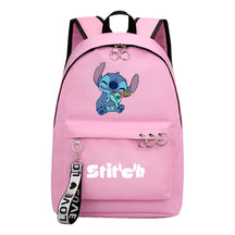 Anime Star Baby Stitch Youth Student School Bag Men's And Women's Backpack Lightweight Casual Backpack