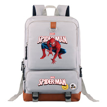 Superhero Printed Student Backpack, Travel Bag, Men's And Women's Backpack