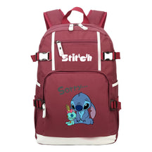 Printed Teenage Student Backpack, Leisure Travel Backpack